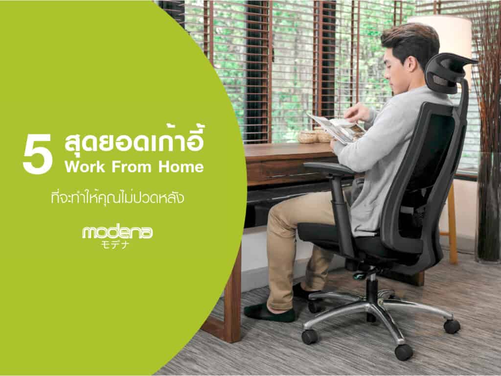 เก้าอี้ทำงาน เพื่อสุขภาพ Modena
