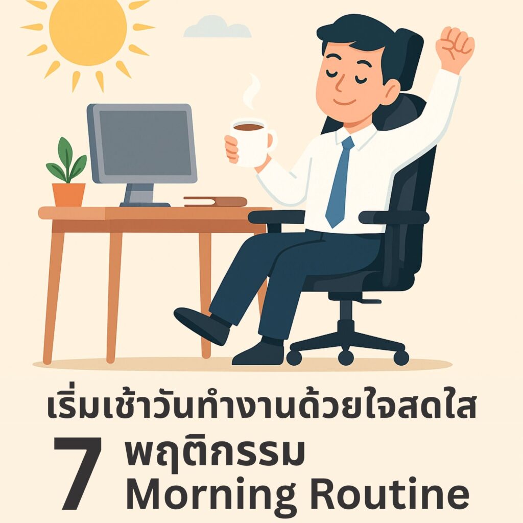 เริ่มเช้าวันทำงานด้วยใจสดใส! 7 พฤติกรรม Morning Routine ที่คนเก่งทำทุก ...