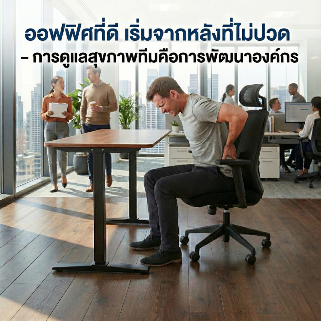 ออฟฟิศที่ดี-เริ่มจากหลังที่ไม่ปวด