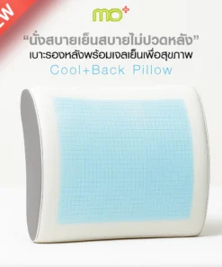 Cool+ Back Pillow เบาะรองหลังพร้อมเจลเย็นเพื่อสุขภาพ